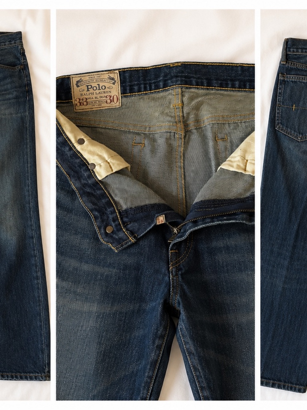 Polo by Ralph Lauren Men’s Indigo Straight Jeans